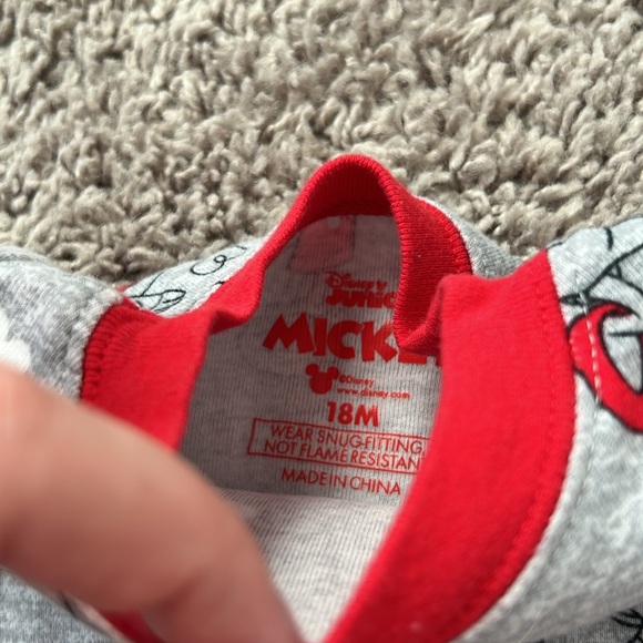 Disney Minnie & Mickey Heart Love PJ Set Bundle - Picture 3 of 9